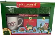 Buddy The Elf COZY GIFT SET Mug, Hot Cocoa, Marshmellow, Candy Cane, Fuzzy Socks