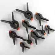 Tarp Clamp Set Spring Metal Clamp w/PVC coated Set ABS Plastic Spring Clamp Set