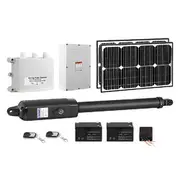LockMaster 40W Swing Gate Opener Auto Solar Power