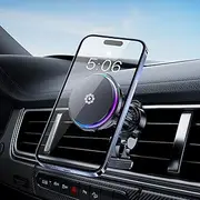 OKCSC Car Mount Charger Cell Phone Cooler, 15w Wireless Charger, for Car Vent Wireless Charger for iPhone 15/14/13/12/Case,for Car Phone Holder Semiconductor Cooling Wireless Charger