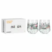 Ritzenhoff gin tumbler set of 2 shadow fauna 005 006, crystal glass, 710 ml