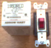 NEW AH AH1993RED 20 Amp 120-277 AC 3 WAY Toggle SWITCH