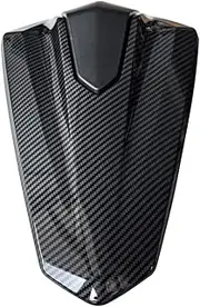 Motorcycle Rear Seat Cowl Tail Seat Cover Fairings Compatible with Kawasaki Ninja 400 Z400 EX400 ER400 2018-2023 Carbon Fiber Style