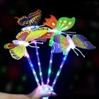 1 x Kids Toy Light-up Magic Wand Glow Stick LED Magic Rave Fairy Stick Toy C7J8