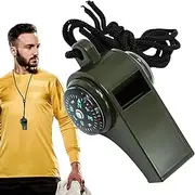 Loud Whistle | Loud Camping Whistle with Lanyard,Portable Multi-Functional Alarm Device for Coaching Fishing Boating Pet Training