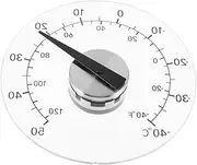 Veemoon Outdoor Stick-On Window Thermometer - Waterproof Dial Temperature Gauge for Garden & Home Use for Indoor & Outdoor Humidity Monitoring