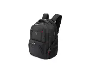 Tosca Ultimate Lightweight Travel 15.4"/39cm Laptop Backpack Bag - Black