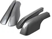 Compatible with LX570 2008-2012 2013 2014 2015 Roof Rack Bar Rail End Leg Cap Replacement Cover Shell 4PCS Rail End Cover Shell Cap