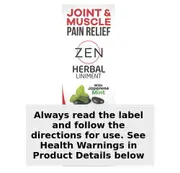 Zen Joint & Muscle Pain Relief Herbal Liniment Spray 100ml