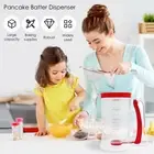 Batter Separator 900ml Pancake Batter Dispenser Reusable Batter Dispenser pacHL