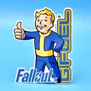 G Fuel Fallout Vault Boy Thumbs Up Collector's Sticker Decal (4.1" Tall) GFuel