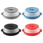 Vented Collapsible Microwave Cover Splatter Cover Kitchen Tool for Meal