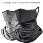 Scarf Half Face Mask Dust Sunscreen Ice Silk Scarf Cycling Mask Ice Silk Mask