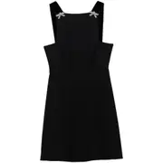[Prada] Prada Cady Mini Dress 42 IT BLACK