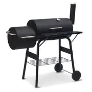 Wallaroo Outdoor Barbecue Grill And Offset Smoker For Garden Cooking And Heating Barbecues Grills & Smokers