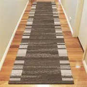 Prestige Location Brown Runner Rug
