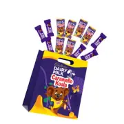 12pc Cadbury Kids Showbag w/15g Caramello Koala & 12g Bites Dairy Milk Chocolate