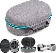 PowerDriver Hard Carrying Case Compatible with Vision Pro VR Headset,Multiple Compartments for Battery & Charger Accessories,Handheld Travel Storage Case, Shockproof & Anti-Drop (Cloth Cover)