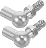 Veemoon Ball End Holder Tie Rod Ball Head Linkage Stainless Steel for Mechanical Equipment