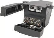 12 Pin Flat Trailer Socket with LED Light & 50A Anderson Style