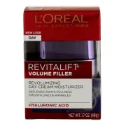 2 Pack L'Oreal Paris RevitaLift Day Cream Moisturizer, 1.7 oz