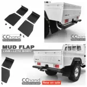 Rubber Mud Flap for RC4WD 1/10 TF2 LWD Chassis + Killerbody 1/10 LC70 Body