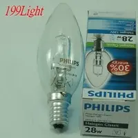 在飛比找PChome商店街優惠-【199Light】燭型省電鹵素燈 飛利浦 PHILIPS 