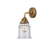 Innovations Canton 1 Light 6" Sconce, Brushed Brass/Seeded - 288-1W-BB-G184