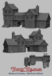 Merchants Manor - DND - Dungeons & Dragons - RPG - Pathfinder - Tabletop - TTRPG