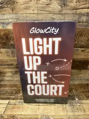 GlowCity Glow in The Dark Basketball - LED Light Up Official Size NEW