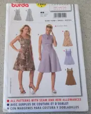 Burda Sewing Pattern 7949 for Misses' Dress in Sizes 6-18 Uncut