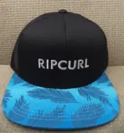 RIP CURL ROCKIES SNAPBACK CAP HAT BLACK *NEW*
