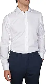 [Abelard] Men's Non Iron Cotton Shirt Athletic Fit