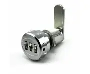 Code Lock Digital Drawer Cabinet Coded Lock Mechanical Code 3 Digit Zinc Alloy Combination for Cabinet Cupboard