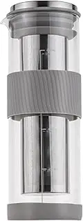 [Ronyme] Cold Brew Coffee Maker with Airtight Lid for Fridge, Iced Coffee Pitcher, 800ml