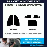 Pre Cut Window Tint For Subaru Legacy 4-door Saloon 2000-2004 - Full Kit