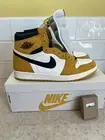 New Nike Air Jordan 1 Retro High OG Yellow Ochre DZ5485-701 US Mens Size 13