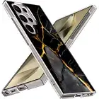 For Samsung S25 Ultra S24 FE S23 S22 S21 S20 Marble Case Shockproof Hard Cover