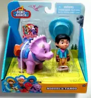 Dino Ranch Miguel & Tango Playset Figure with Blue Miguel Hat NEW