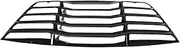 Abs Rear Window Louver Car Auto Accessories Body Kit Compatible for Dodge Challenger 2008-2022