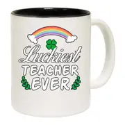 Lucriest Teacher Ever Irish St Patricks Day Ireland Mug Cup