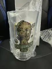 Funko Star Wars Smugglers Bounty Chewbacca With Porg Pint Glass New