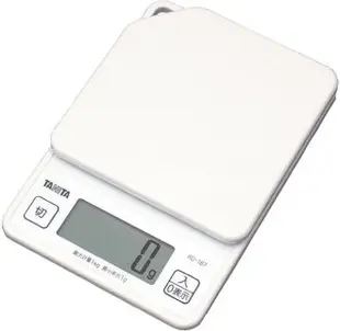 【日本代購】百利達廚房電子秤 1kg 白 KD-187-WH