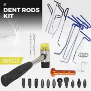10 PDR Rods Dent Puller Paintless Repair Kits Stainless Steel Hail Removal Tools