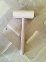 SHA3 Solid Hickory Barrell Shaped Mallet