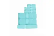 550gsm Cotton 7 Pce Towel Set Turquoise