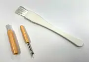 Seam Ripper & Lint Brush (Cover) & Large Lint Brush for All Sewing Machines