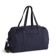 Vera Bradley Premium Cotton Miramar Weekender Peacoat