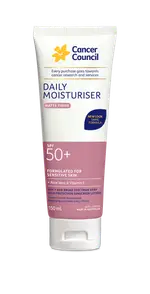 Cancer Council Face & Body Moisturiser SPF50 150ml