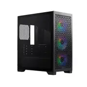 Cooler Master Elite 502 Micro-ATX ARGB Fan Tempered Glass Case - Black (Without Power Supply) [E302-KGNN-SAZ]